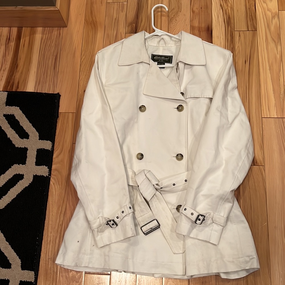 Eddie Bauer Women’s Trench Coat (XL) - Picture 4 of 6